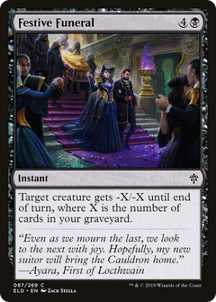 Festive Funeral [Throne of Eldraine]-1