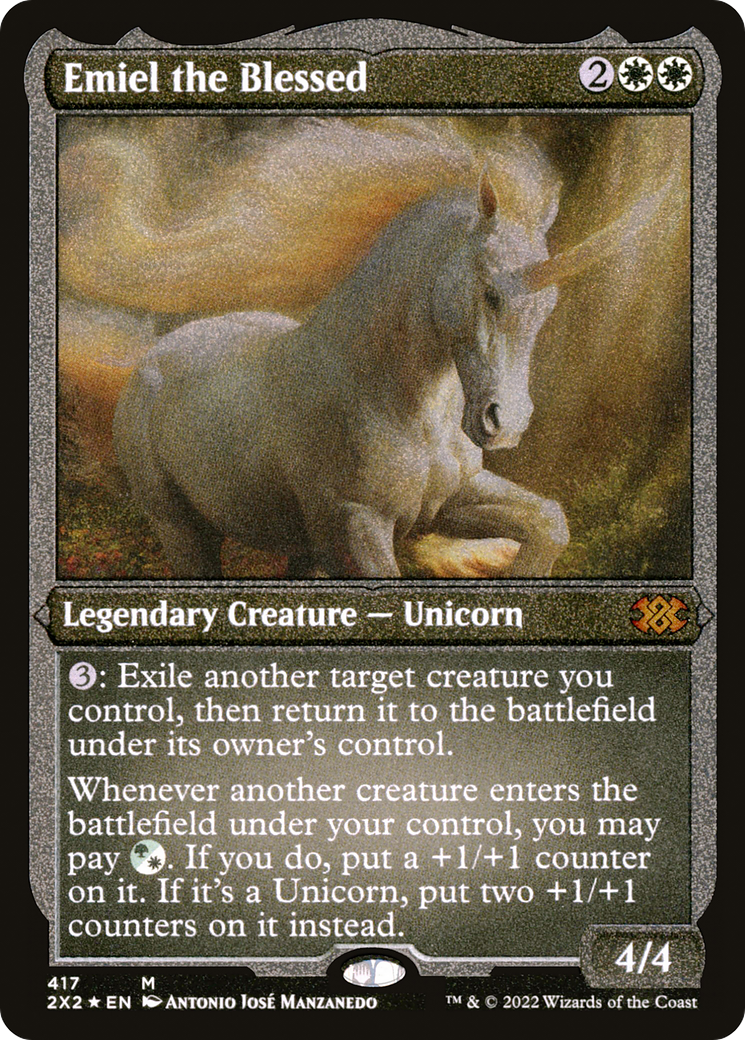 Emiel the Blessed (Foil Etched) [Double Masters 2022]-1