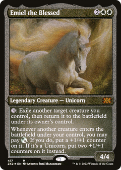 Emiel the Blessed (Foil Etched) [Double Masters 2022]-1