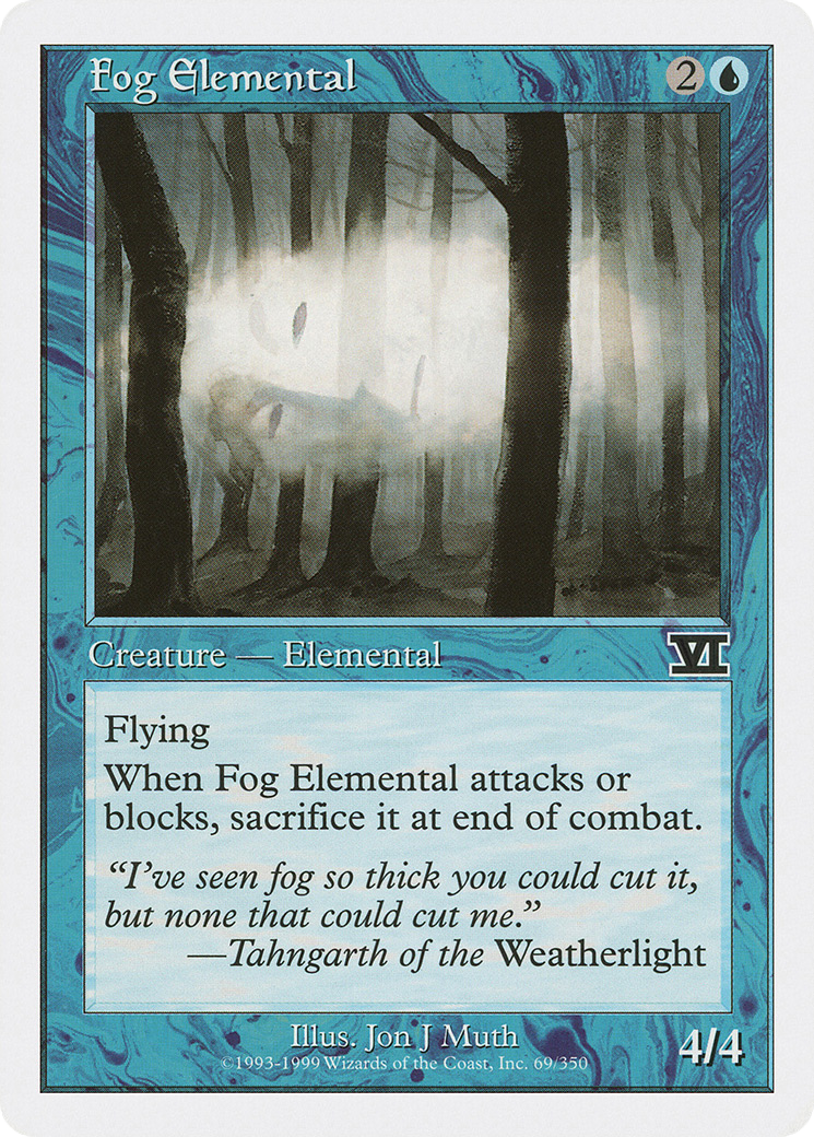 Fog Elemental [Classic Sixth Edition]-1