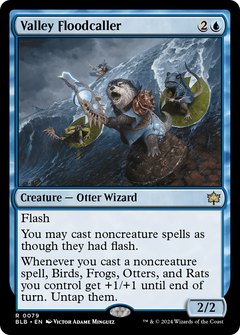 Valley Floodcaller (BLB-079) - Bloomburrow-1