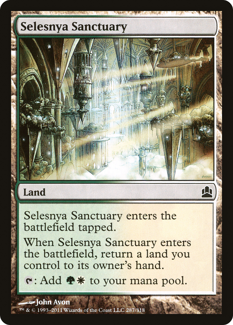 Selesnya Sanctuary [Commander 2011]-1