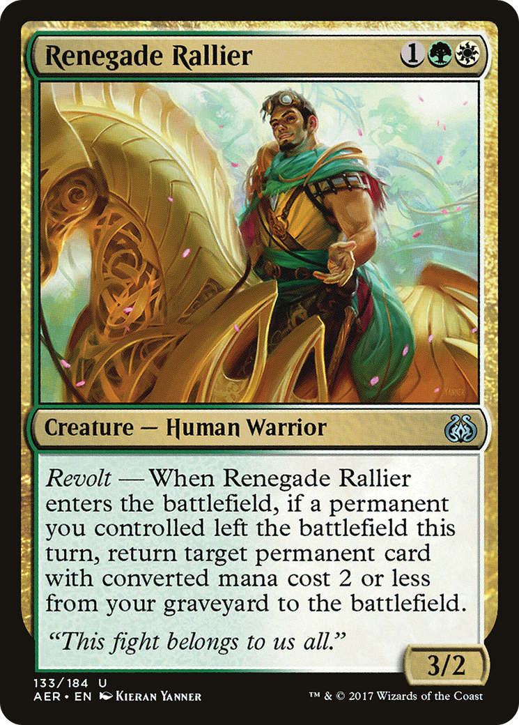 Renegade Rallier [Aether Revolt]-1