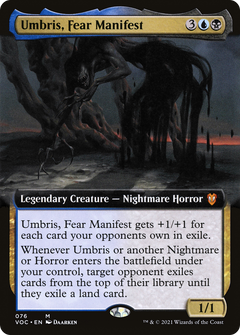 Umbris, Fear Manifest (Extended Art) (VOC-076) - Crimson Vow Commander: (Extended Art)-1