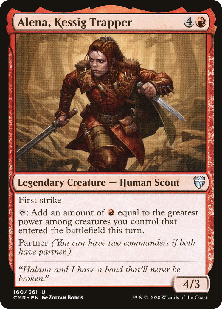 Alena, Kessig Trapper [Commander Legends]-1