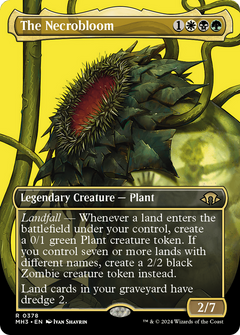 The Necrobloom (Borderless) [Modern Horizons 3]-1