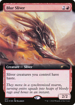Blur Sliver (Extended Art) [Secret Lair Drop Promos]-1
