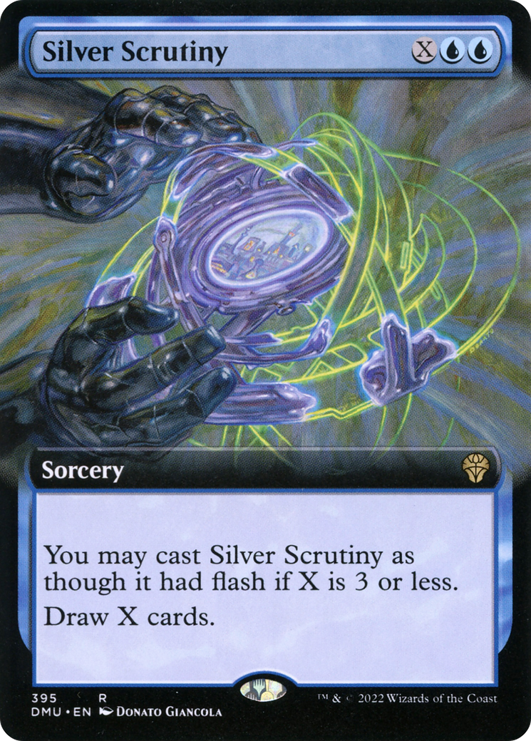 Silver Scrutiny (Extended Art) [Dominaria United]-1