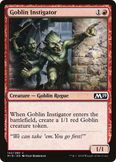 Goblin Instigator [Core Set 2019]-1