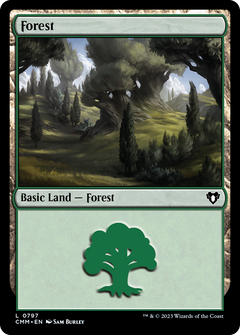 Forest (797) [Commander Masters]-1