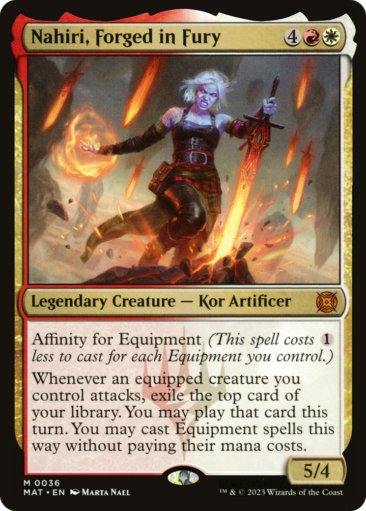 Nahiri, Forged in Fury [March of the Machine: The Aftermath]-1
