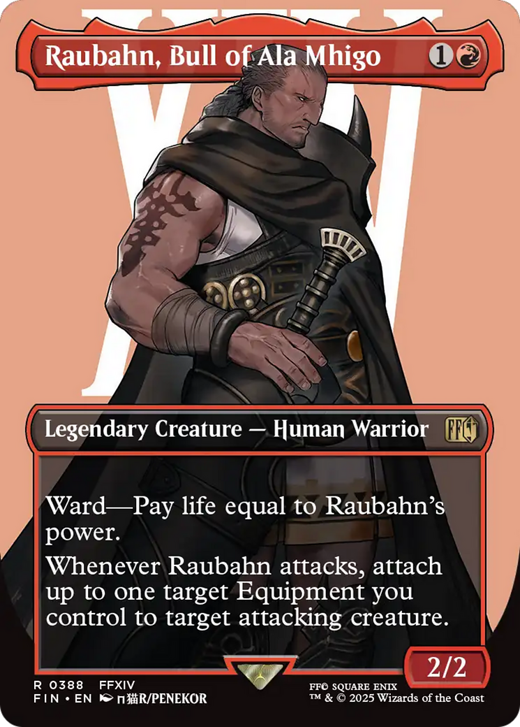 Raubahn, Bull of Ala Mhigo (Borderless) [FINAL FANTASY]-1