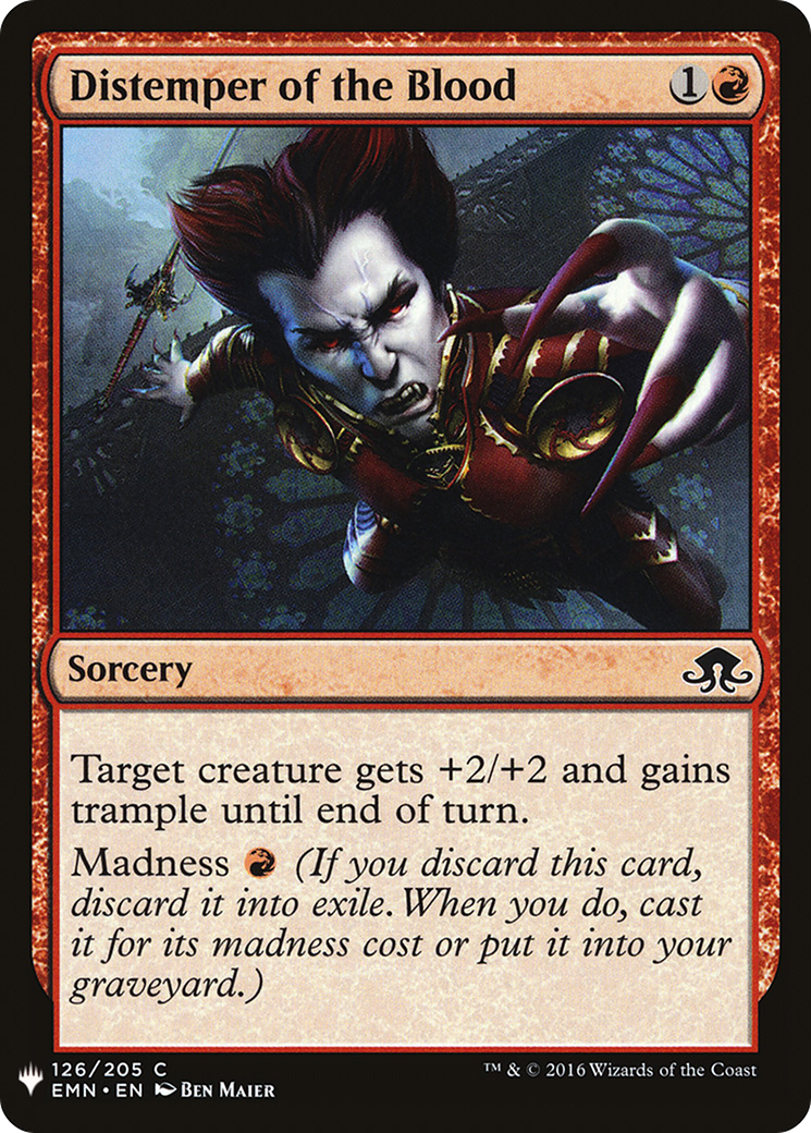 Distemper of the Blood [Mystery Booster]-1