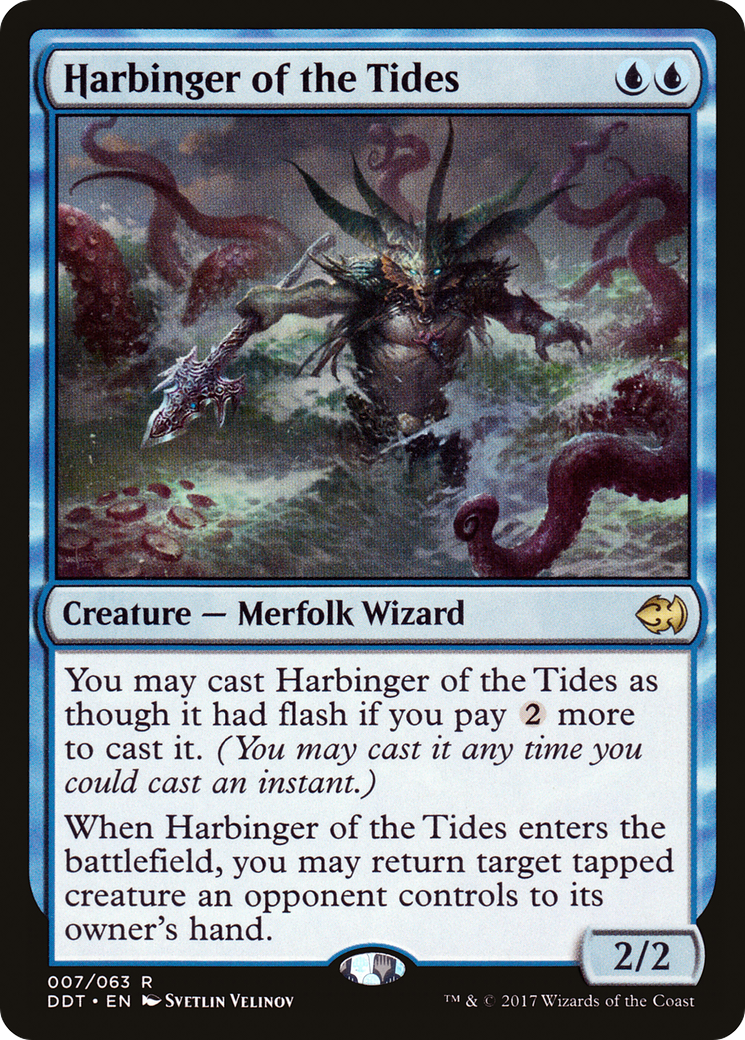 Harbinger of the Tides [Duel Decks: Merfolk vs. Goblins]-1