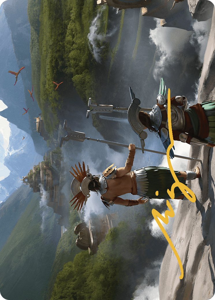 Glimpse the Core // Glimpse the Core (ALCI-025) - The Lost Caverns of Ixalan Art Series (Borderless)-1