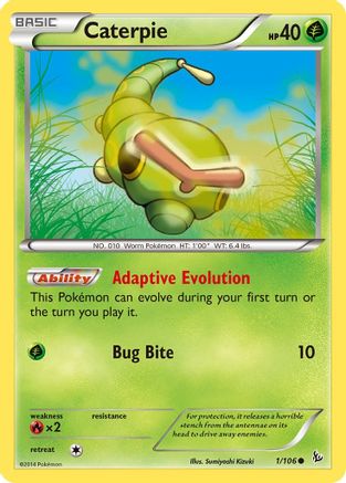 Caterpie (1/106) [XY: Flashfire]-1
