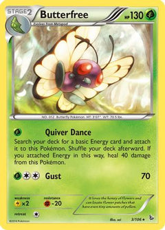 Butterfree (3/106) [XY: Flashfire]-1
