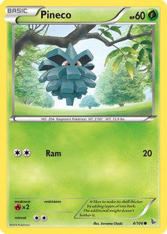 Pineco (4/106) [XY: Flashfire]-1