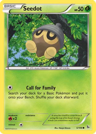 Seedot (5/106) [XY: Flashfire]-1