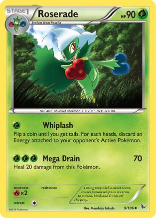 Roserade (9/106) [XY: Flashfire]-1