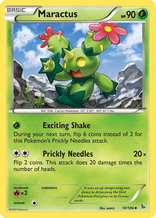 Maractus (10/106) [XY: Flashfire]-1