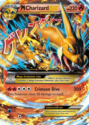 M Charizard EX (13/106) [XY: Flashfire]-1