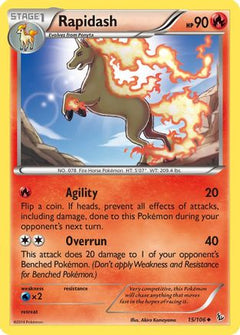 Rapidash (15/106) [XY: Flashfire]-1