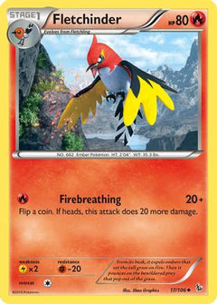 Fletchinder (17/106) [XY: Flashfire]-1