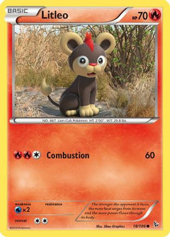 Litleo (18/106) [XY: Flashfire]-1