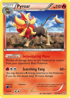 Pyroar (20/106) [XY: Flashfire]-1