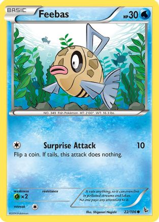 Feebas (22/106) [XY: Flashfire]-1