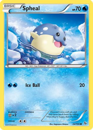 Spheal (24/106) [XY: Flashfire]-1