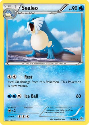 Sealeo (25/106) [XY: Flashfire]-1