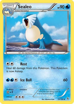 Sealeo (25/106) [XY: Flashfire]-1