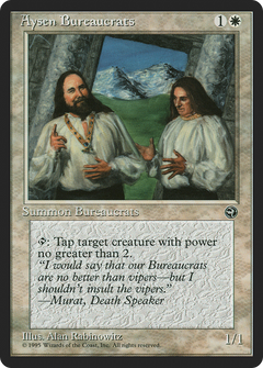Aysen Bureaucrats (Murat Flavor Text) [Homelands]-1