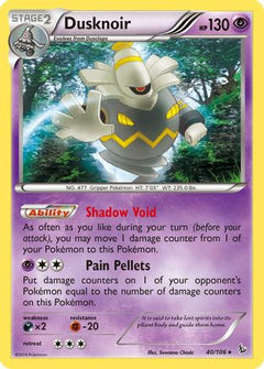 Dusknoir (40/106) [XY: Flashfire]-1
