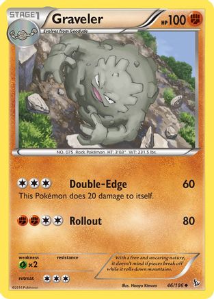 Graveler (46/106) [XY: Flashfire]-1