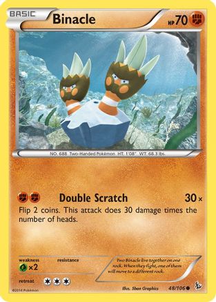 Binacle (48/106) [XY: Flashfire]-1