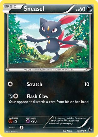 Sneasel (50/106) [XY: Flashfire]-1