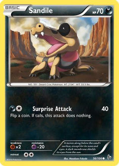 Sandile (56/106) [XY: Flashfire]-1