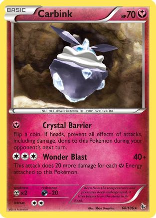 Carbink (68/106) [XY: Flashfire]-1