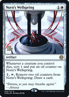 Norn's Wellspring [Phyrexia: All Will Be One Prerelease Promos]-1