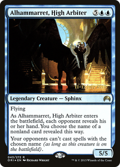 Alhammarret, High Arbiter [Magic Origins Prerelease Promos]-1
