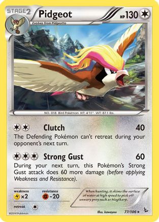 Pidgeot (77/106) [XY: Flashfire]-1