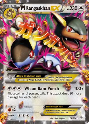 M Kangaskhan EX (79/106) [XY: Flashfire]-1