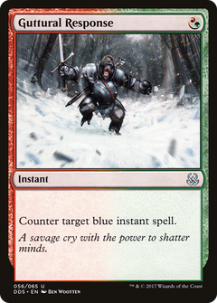 Guttural Response [Duel Decks: Mind vs. Might]-1