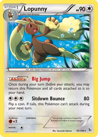 Lopunny (85/106) [XY: Flashfire]-1