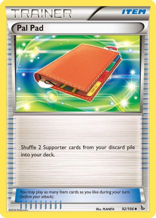 Pal Pad (92/106) [XY: Flashfire]-1