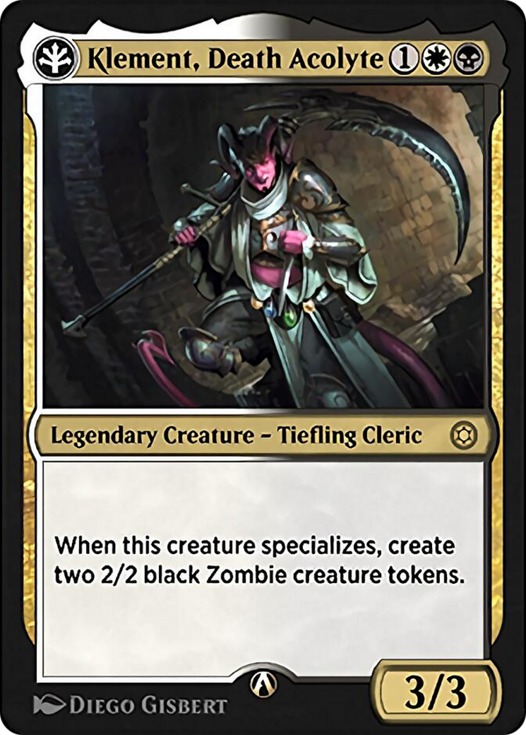 Klement, Death Acolyte (HBG-01B) - Alchemy Horizons: Baldur's Gate-1