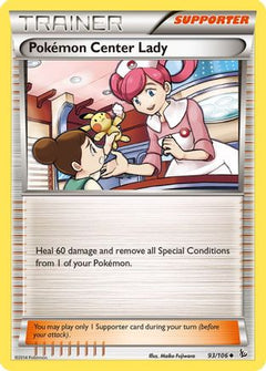 Pokemon Center Lady (93/106) [XY: Flashfire]-1